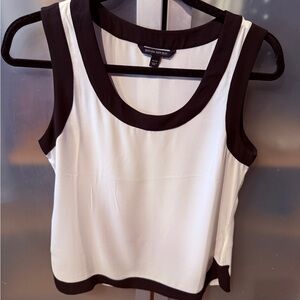 Banana Republic Black and White Tank Top
